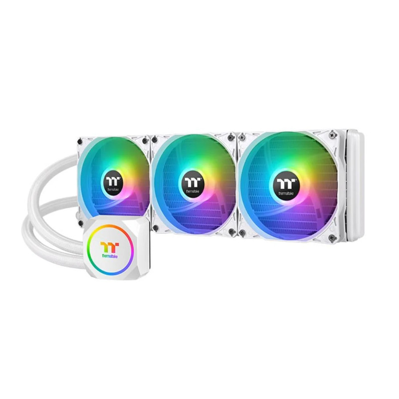 Thermaltake TH360 ARGB Sync Snow Edition AIO Liquid Cooler - White - مبرد